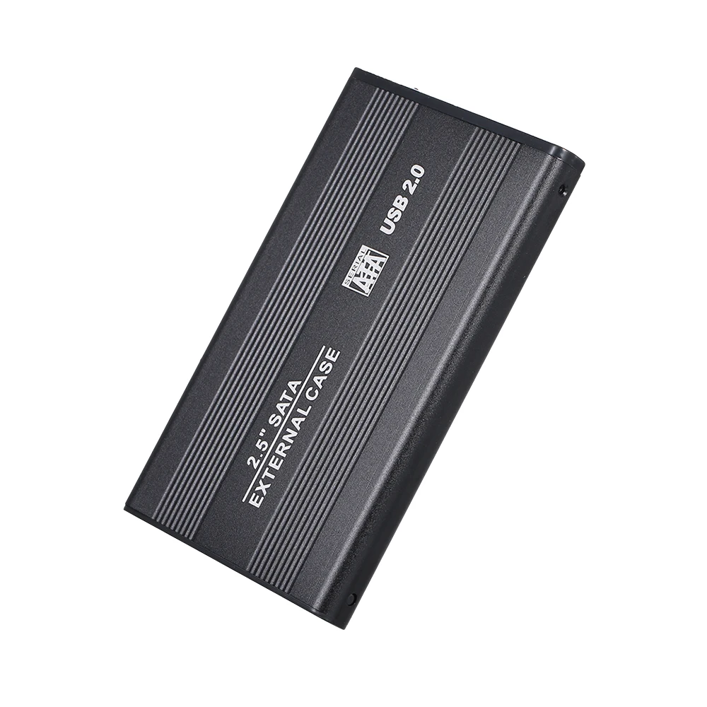 2 5-дюймовый корпус для жесткого диска USB2.0 SATA HDD конвертер адаптер Внешний 4 ТБ