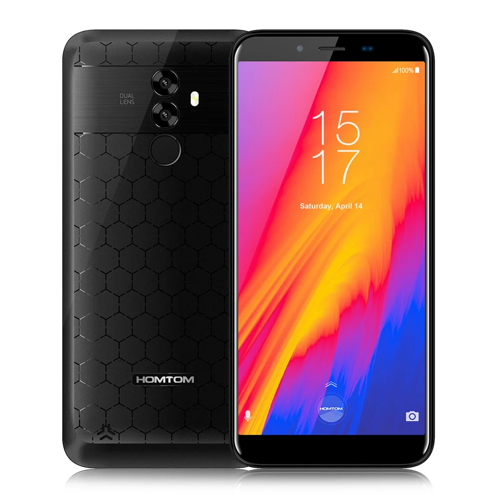 HOMTOM S99 4G фаблет 5 дюймов Android 8 0 MTK6750 Мобильный телефон Смартфон 4 + 64G Двойная