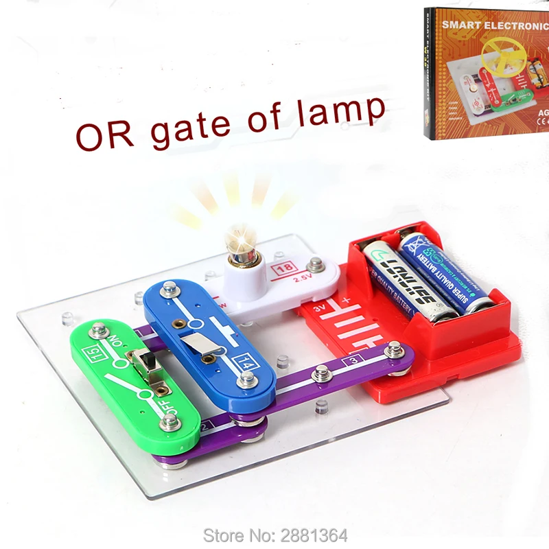 35 проектов умный развивающий набор электроники отличные Diy строительные блоки