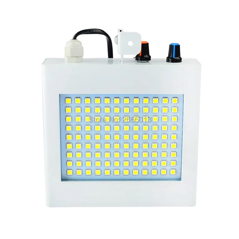 Портативный звук Управление 108 RGB/белый SMD5050 светодиодный мерцающий светильник