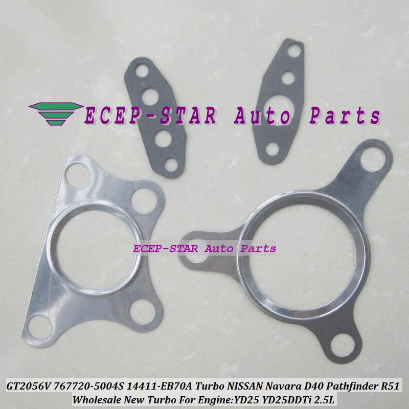 GT2056V 767720 -0001 14411-EB70A 14411 EB70B EB70C EB70A Турбо для NISSAN NAVARA Pathfinder YD25DDTi YD25 2.5L