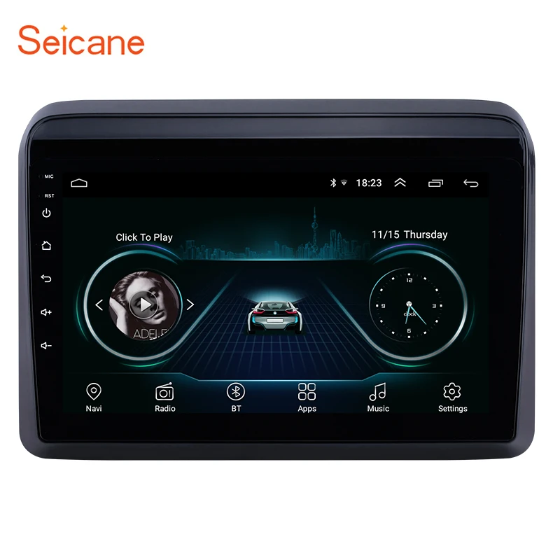Seicane автомобильный мультимедийный плеер GPS Авторадио 2 Din 9 дюймов для Suzuki ERTIGA 2018 2019