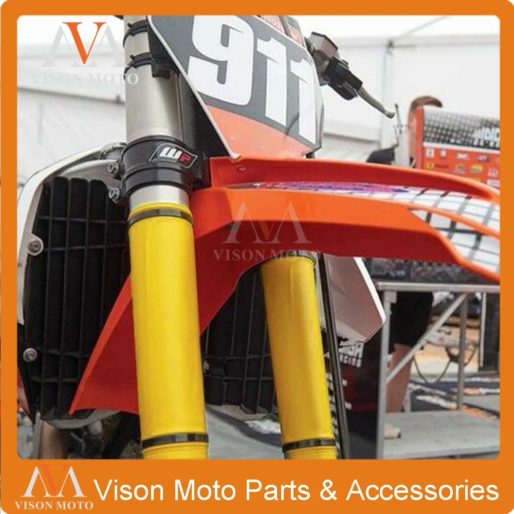 Защита передней вилки для KTM YAMAHA HONDA CRF XR KX KLX EXC EXCF 50 85 125 250 530 600 650 грязный велосипед