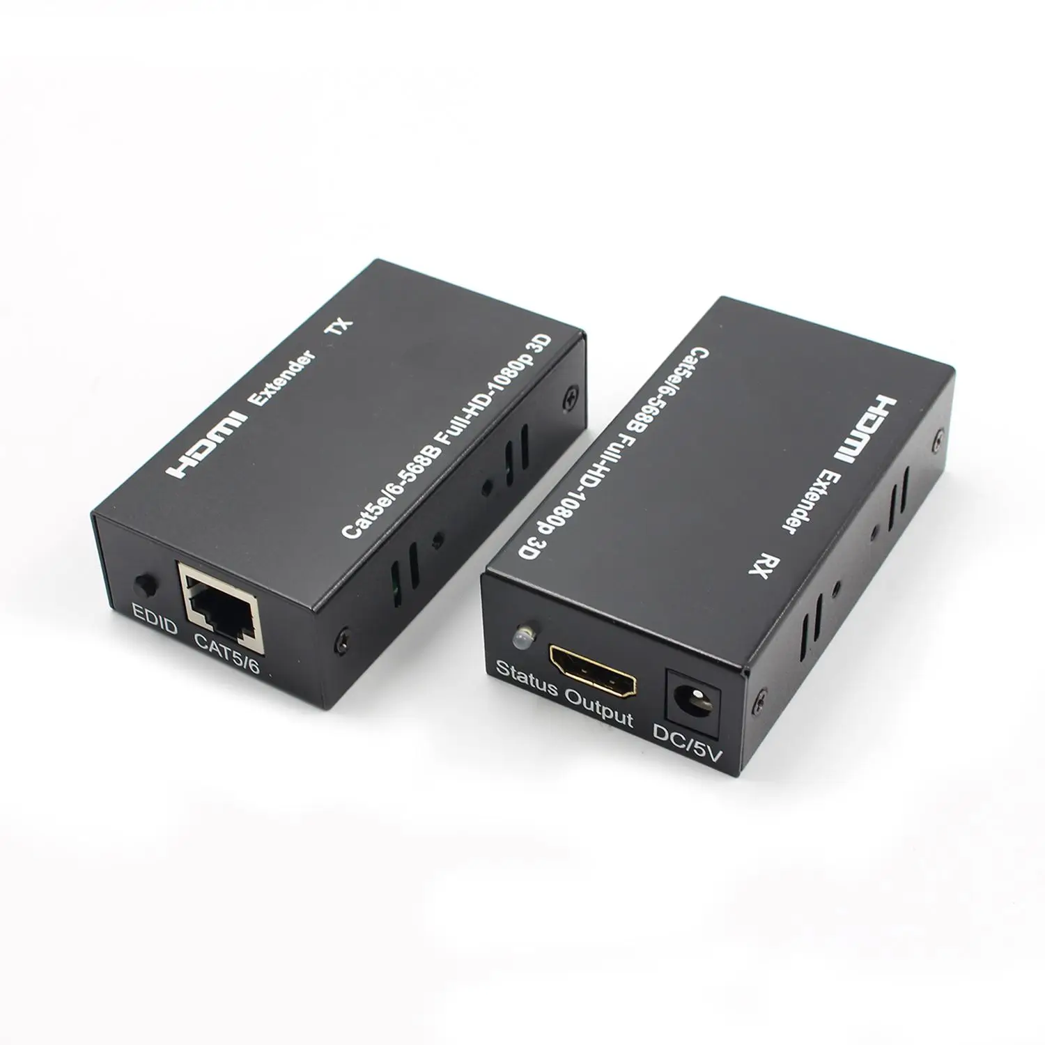 HDMI удлинитель сетевого кабеля повторитель через один Cat5E/6 RJ45-EU разъем |