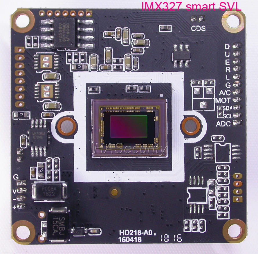 Смарт камера видеонаблюдения SVL CMOS датчик + модуль NVP2441 плата PCB OSD кабель IRC