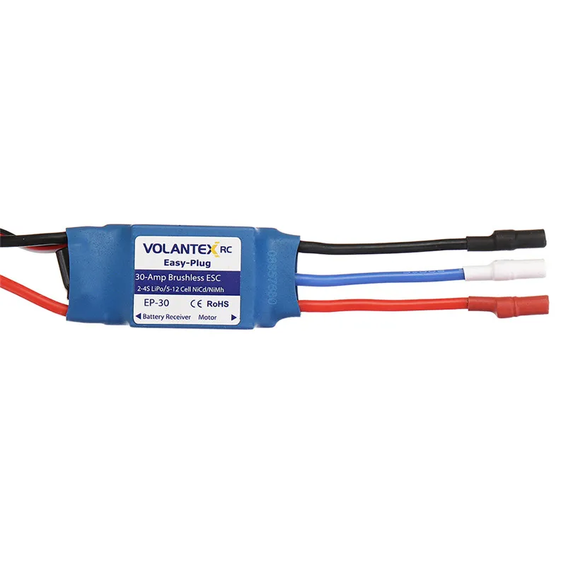 Высококачественный бесщеточный ESC Volantex 30A с разъемом XT60 запасная часть для Ranger 2000