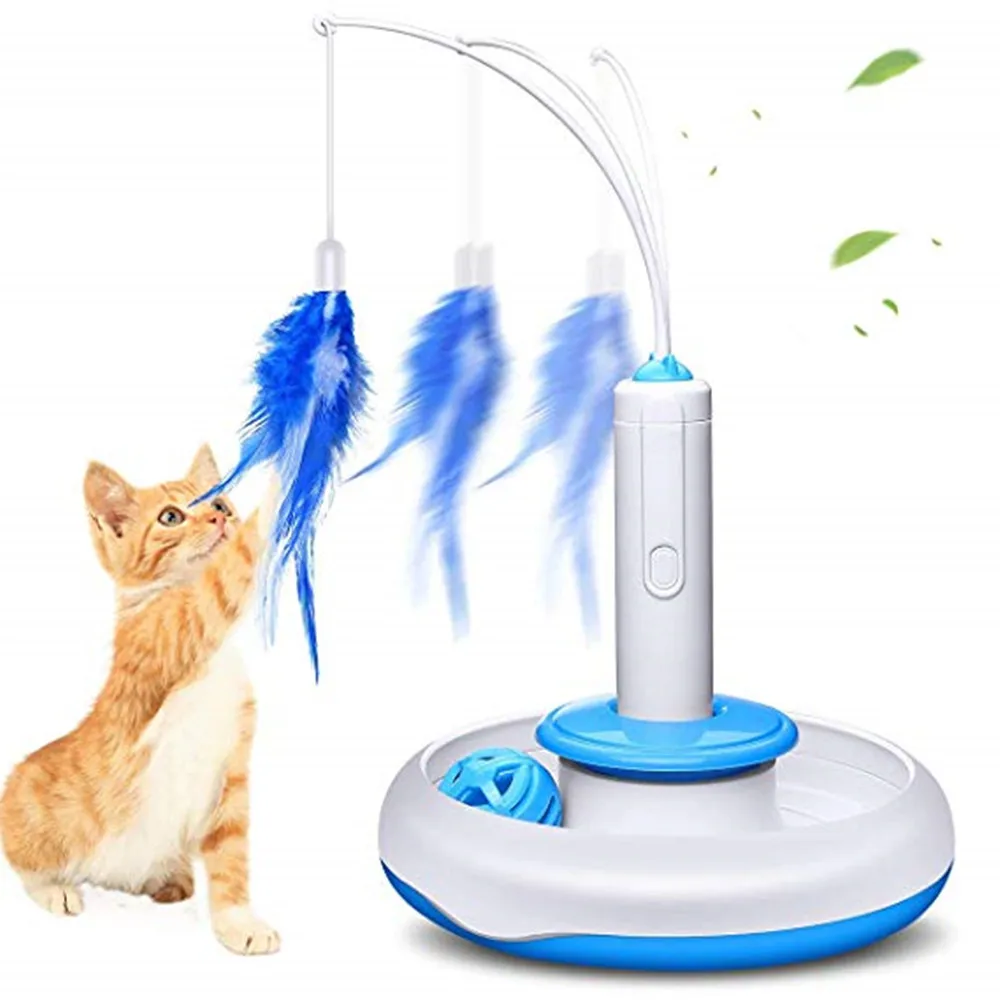 Игрушка для кошек электрическая бесшумная обучающая игрушка котенок