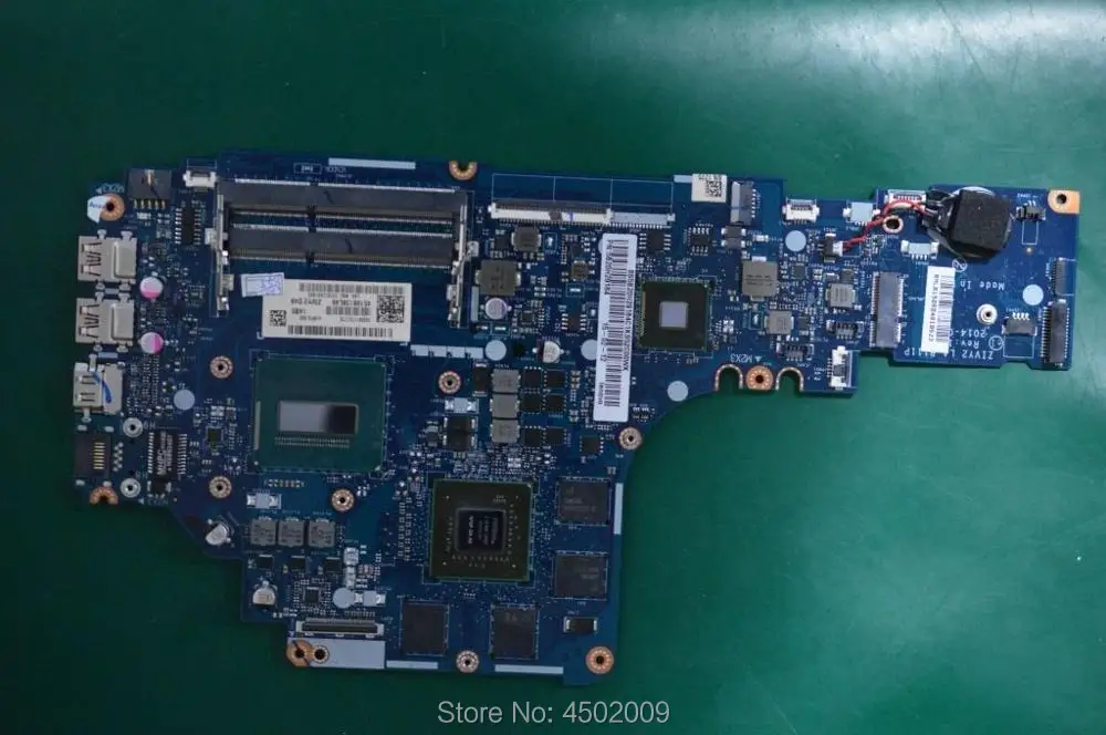 Для lenovo Ideapad Y50-70 5B20H29164 материнская плата для ноутбука с SR1Q8 I7-4720HQ GT860M 4 ГБ 100%