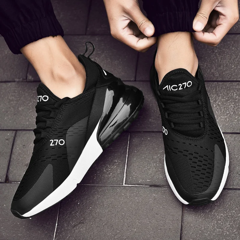 Мужские кроссовки для бега дышащие zapatillas hombre коллекция 270 года пара фитнеса