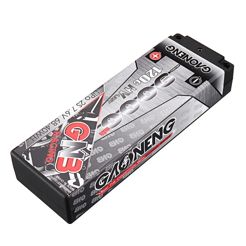 Gaoneng ГНБ 7 6 В 9000 мАч 120C 2 S HV 4 35 Lipo батарея T разъем для 1/5 1/8 2WD 4WD Monster Truck Traxxas TRX-4 RC