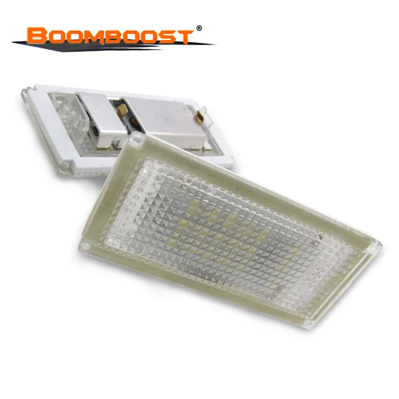 Лампа для освещения номерного знака 2 шт./лот 18 светодиодов 3528SMD Ярко белый