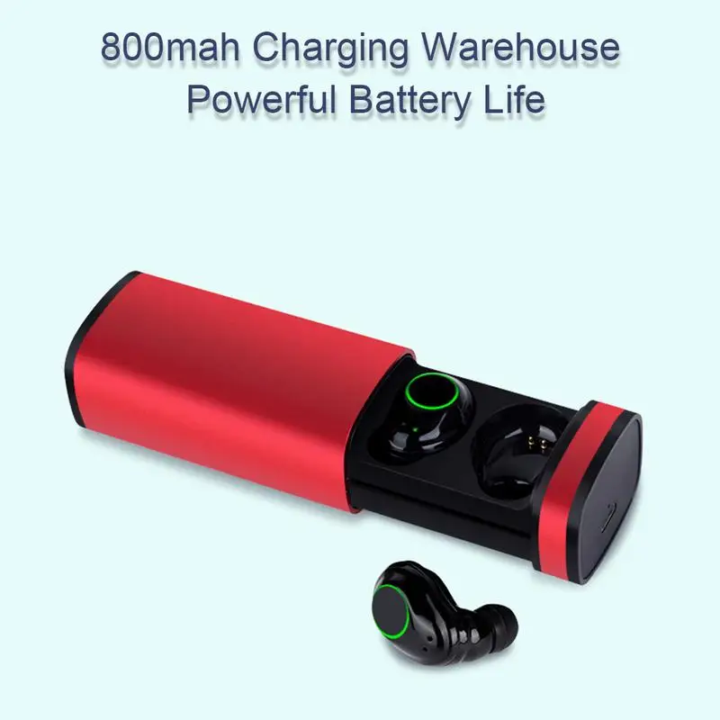 Waterproof Bluetooth 5.0 Earphone TWS Wireless Sports In-Ear Stereo HiFi Noise Reduction Smart Touch Earbuds | Электроника