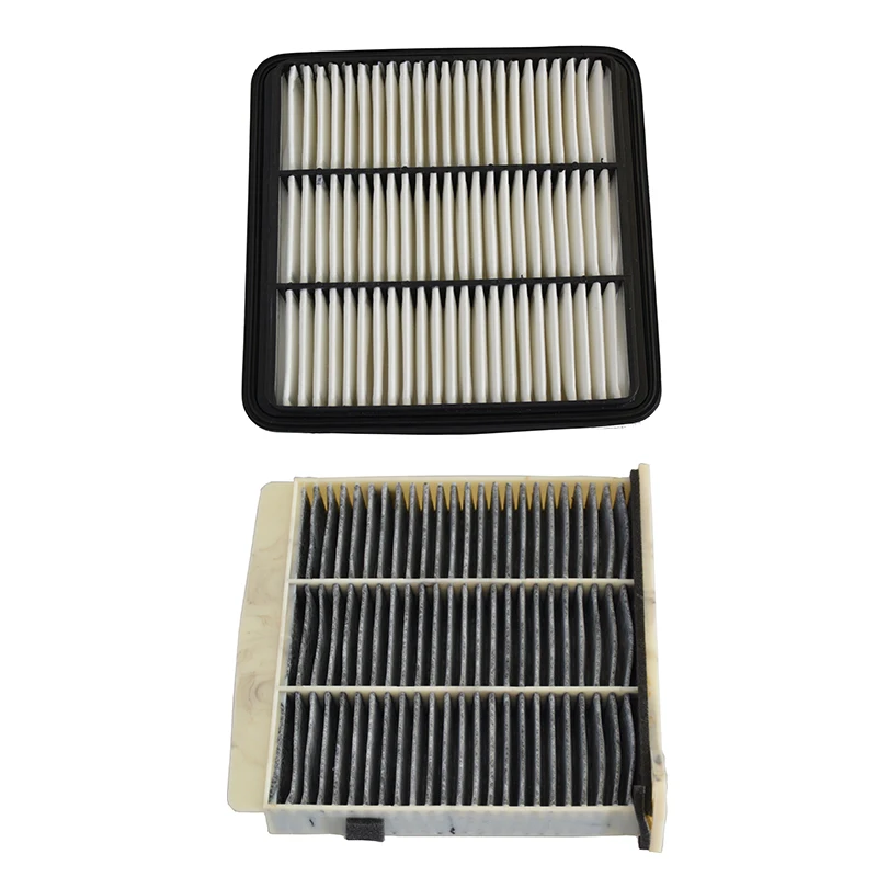 Car Engine Air Filter Cabin Air Filter For Mitsubishi Pajero Sport 2.4L 3.0L 2010 Onwards 1500A098 MR398288