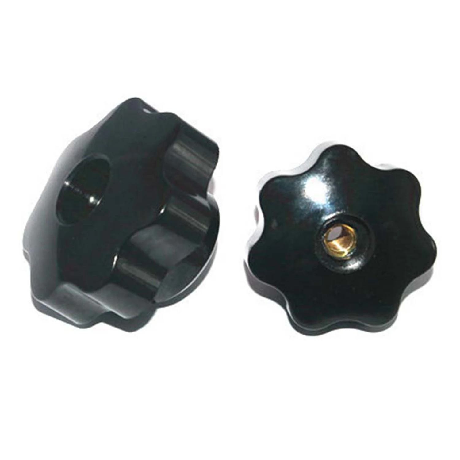 3 шт. M6 Ручная регулировочная гайка /Бакелитовая гайка со звездчатой формой DIY Пластиковая ручка на гайке для дерева с наружным диаметром 32 мм