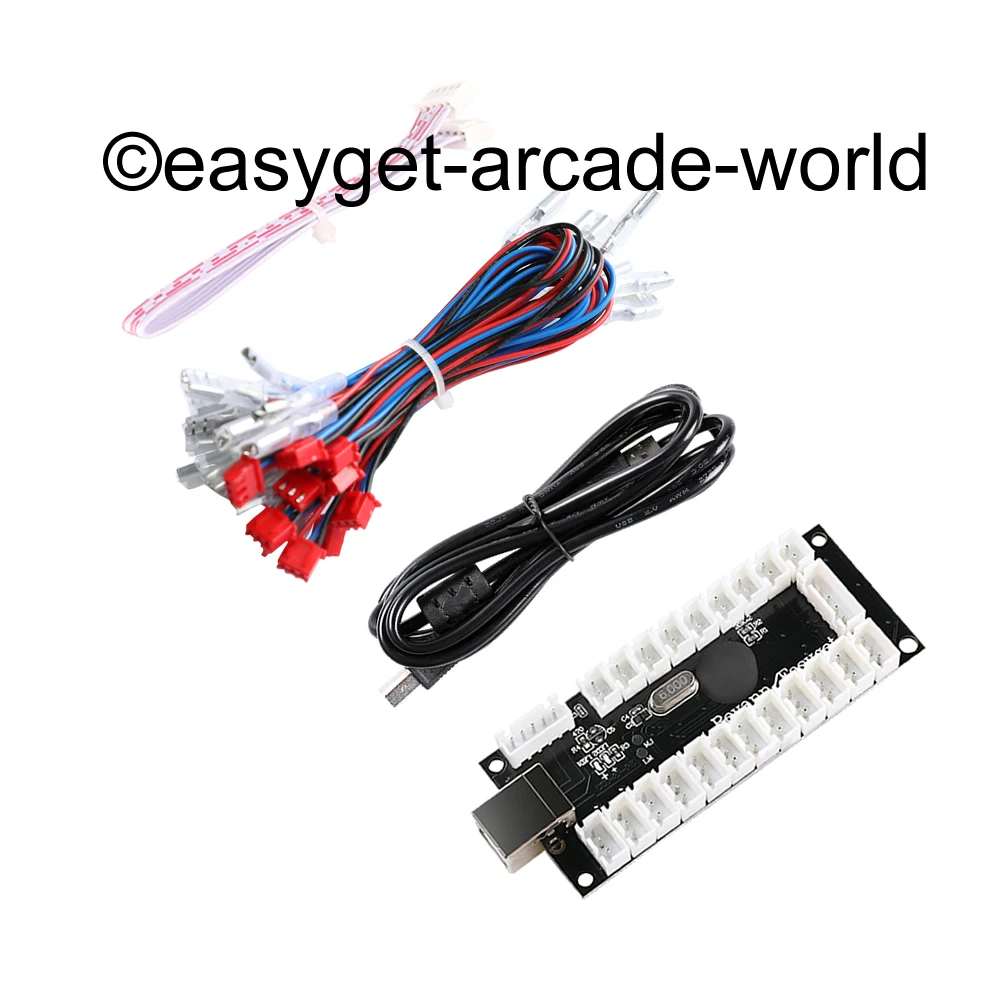 Светодиодная аркадная игра с нулевой задержкой детали сделай сам USB PC для