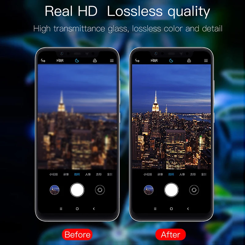 Защитная пленка для объектива задней камеры XiaoMi Mi 8 A1 A2 Lite Max 3 5X 6X Redmi Note 5 6A 6 Pro Plus