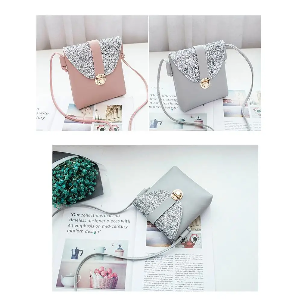 Vsen/женские небольшой bling сумка женская мини юбка для девочек сплошной цвет