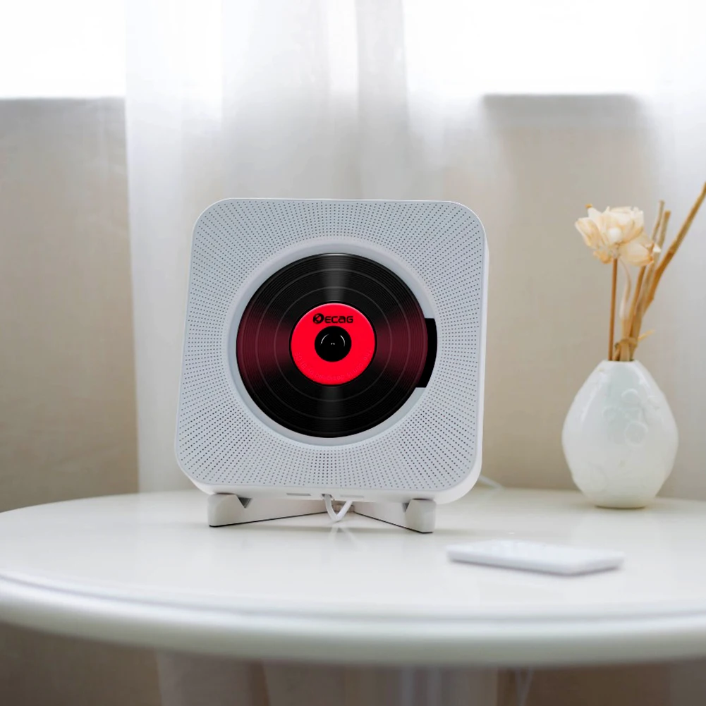 Портативный Bluetooth CD плеер устанавливается на стене дома аудио магнитофон с