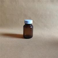 10pcs 75ml brown wide mouth glass reagent bottle chemical reagent bottle brown glass sample bottle matching ptfe gasket