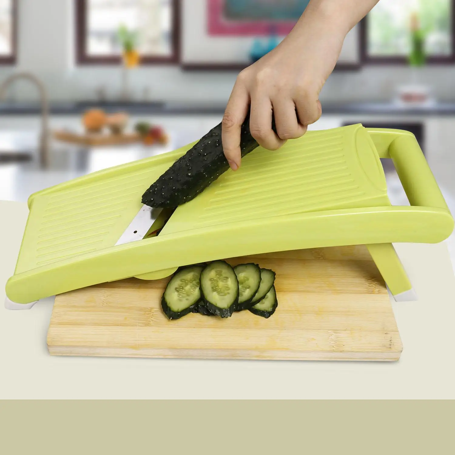 Мандолина лезвия еда Новый Slicer Овощной нержавеющая сталь резак|Шредеры и