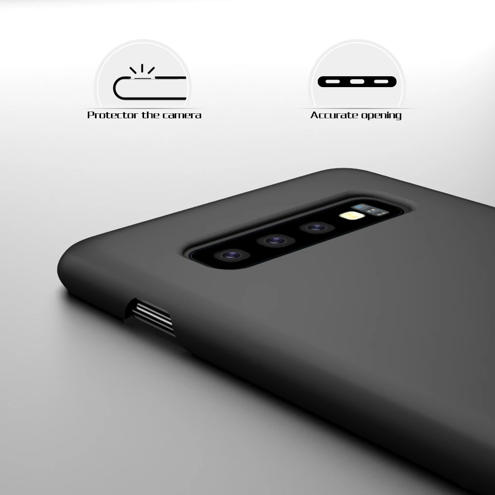 Для samsung Galaxy S10E S10 Plus чехол жесткий пластиковый для A8S M20 M10 A10 A50 A30 M30 J6 J8 2018 Coque |