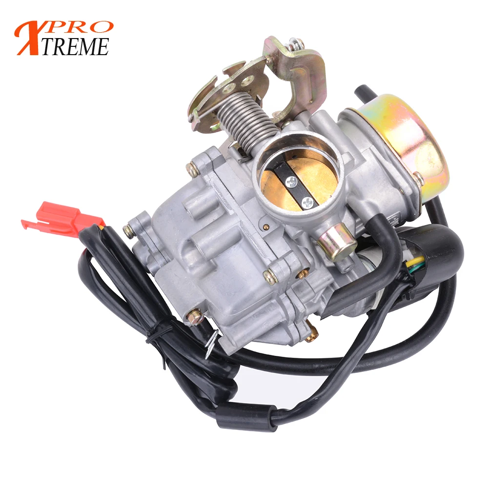 Мотоциклетный карбюратор 34 мм ATV для Roketa Jianshe Hensim GN250 GN300 RTU 400Y JS400 YamaBuggy 7 HS400 Tank 300CC