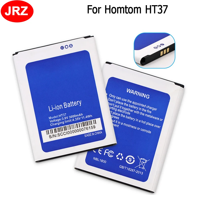 WEIYU для Homtom HT37 батарея телефона pro3000mAh Высокое качество замена