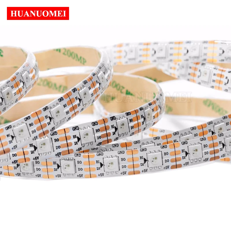 5 м 72 светодиодный s/M WS2813B полосы WS2813 пикселей RGB светильник 5V 5050 SMD цифровой