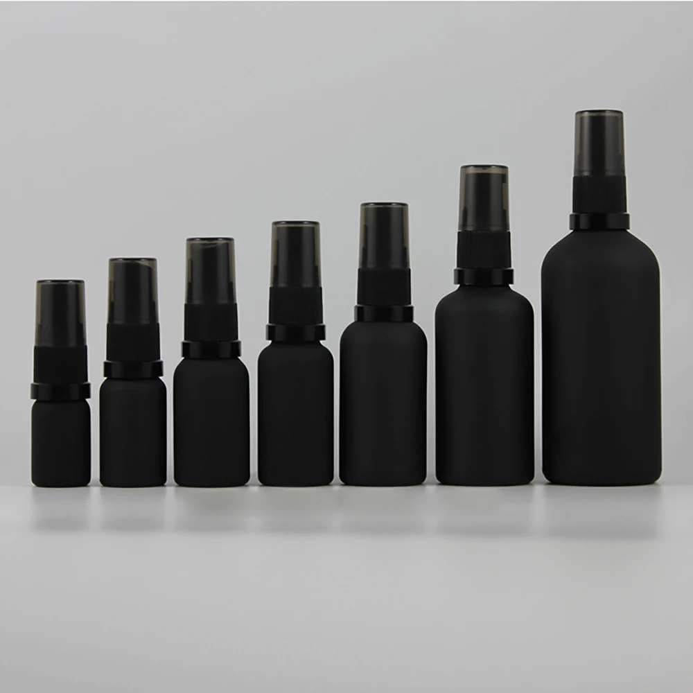 Hot sell 50ml cosmetic cream pump bottles black Liquid Soap Dispensers wholesale | Красота и здоровье