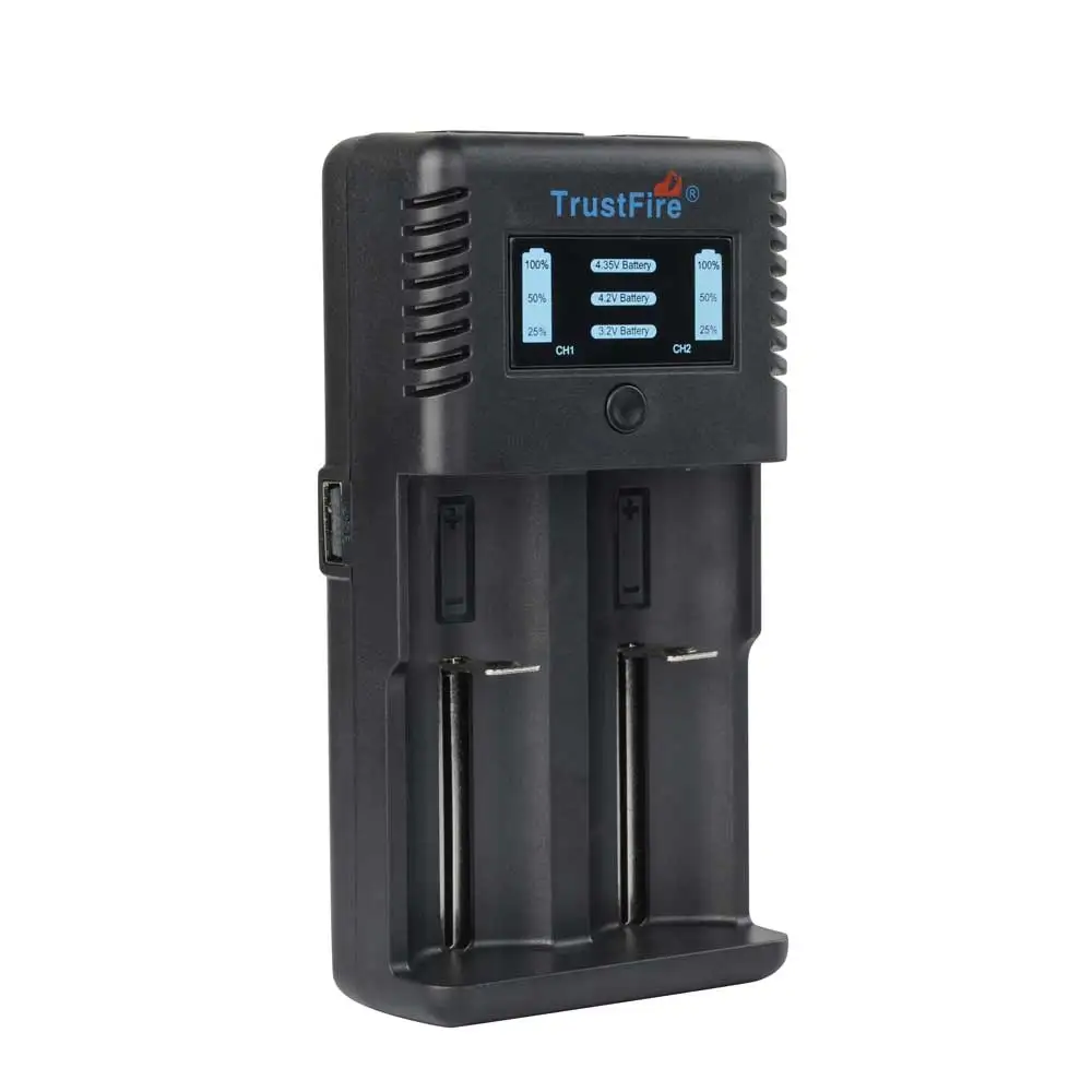 TrustFire Новый TR 019 с USB литиевая батарея зарядное устройство 3 7 в перезаряжаемый