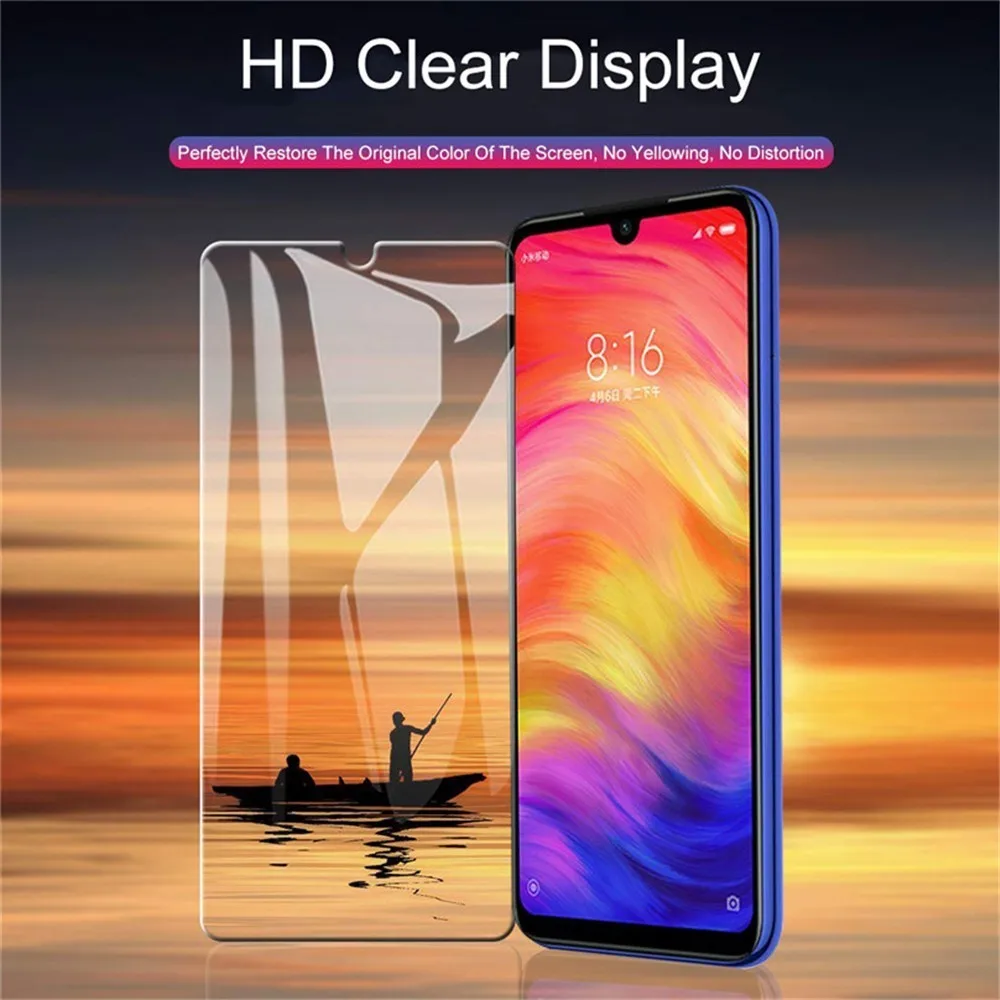 Закаленное стекло для Xiaomi Redmi Note 7 9 5 8 Go 6 Pro Note5 Plus защита экрана защитное 2.5D пленка |