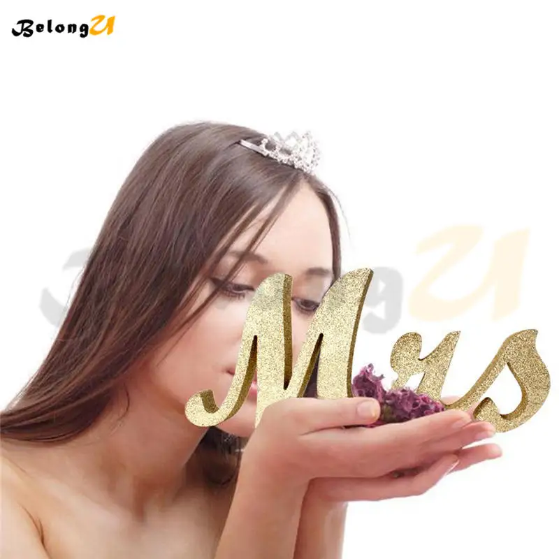 Свадебный декор из 3 предметов с буквами Mr & Mrs свадебные декорации реквизит для