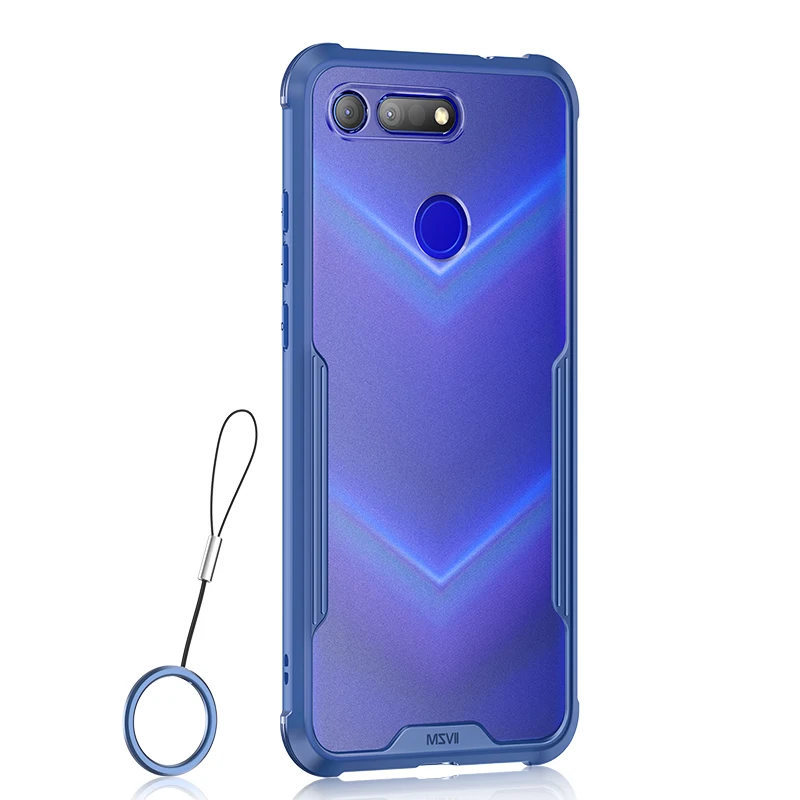 Msvii чехол для телефона huawei Honor V20 силиконовый 360 полная защита прозрачный |