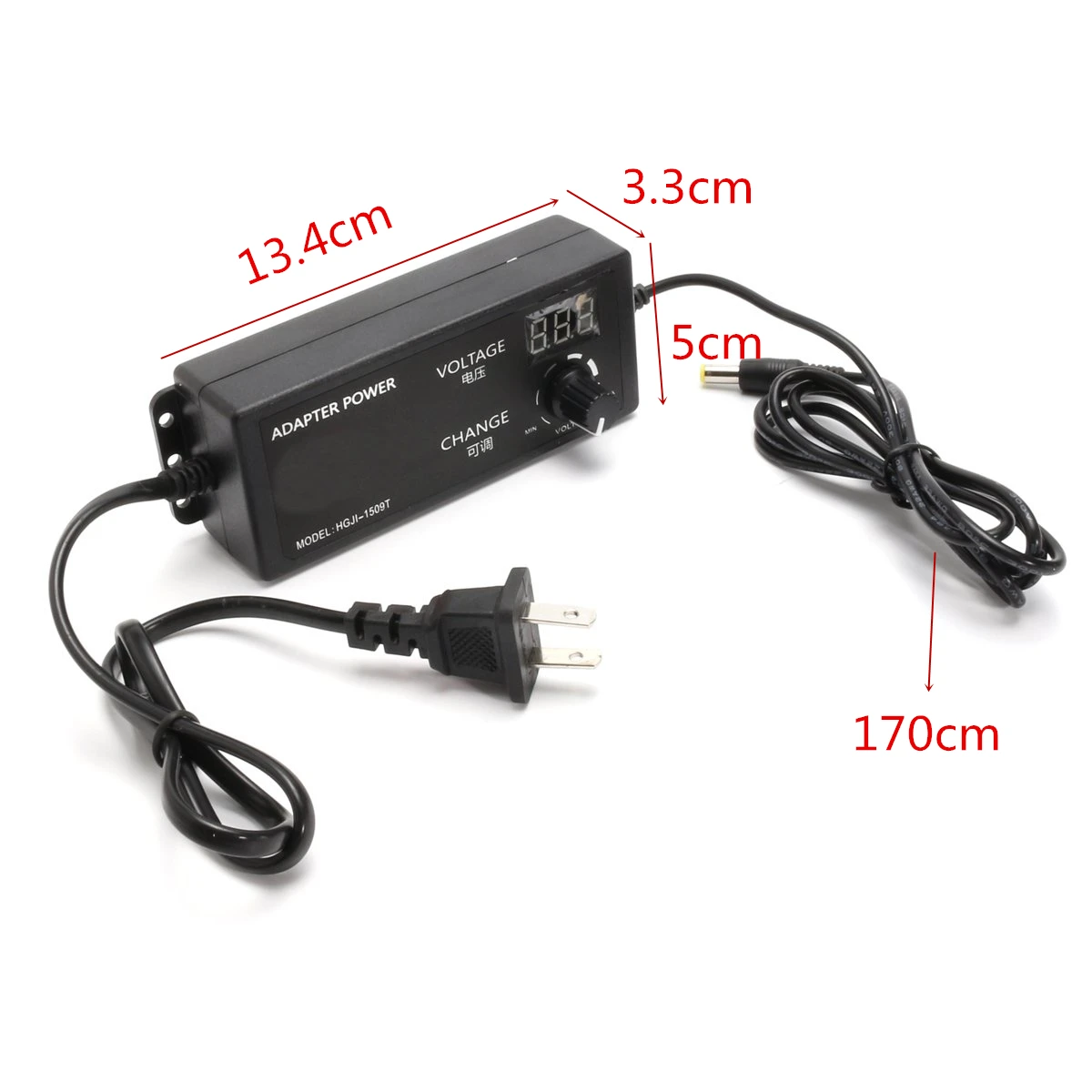 CLAITE 4 24V AC/DC Регулируемый адаптер питания 2.5A 60W ЕС Plug контроль скорости вольт