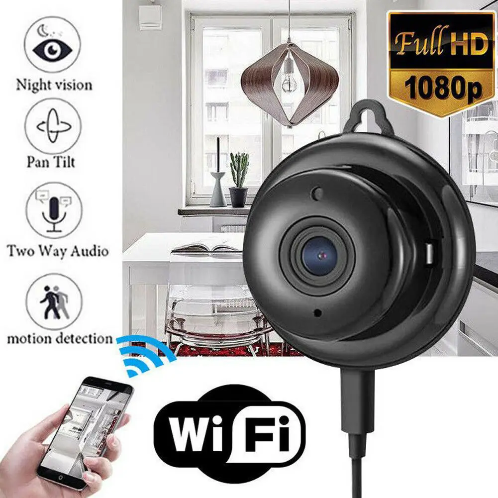 1080P беспроводная мини wi-fi IP-камера HD умная домашняя камера безопасности с ночным