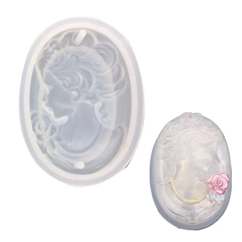 Кристаллическая эпоксидная смола AB гель силиконовая форма элегантная женская