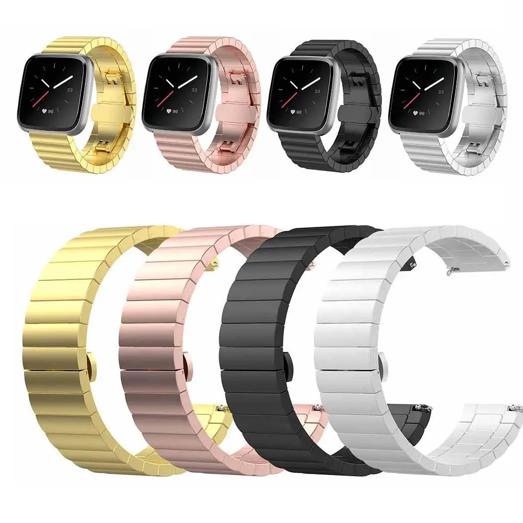 Прочные мягкие однотонные умные часы с ремнем для Fitbit Versa Lite аксессуары Складная
