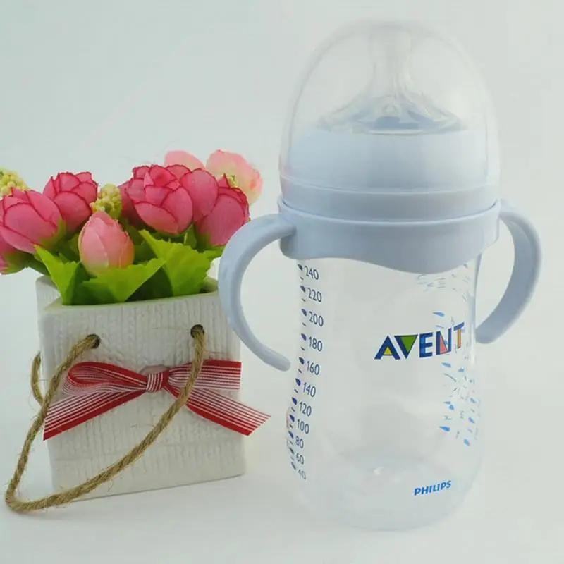 Лидер продаж ручка для бутылочки Avent натуральный широкий рот полипропиленовые