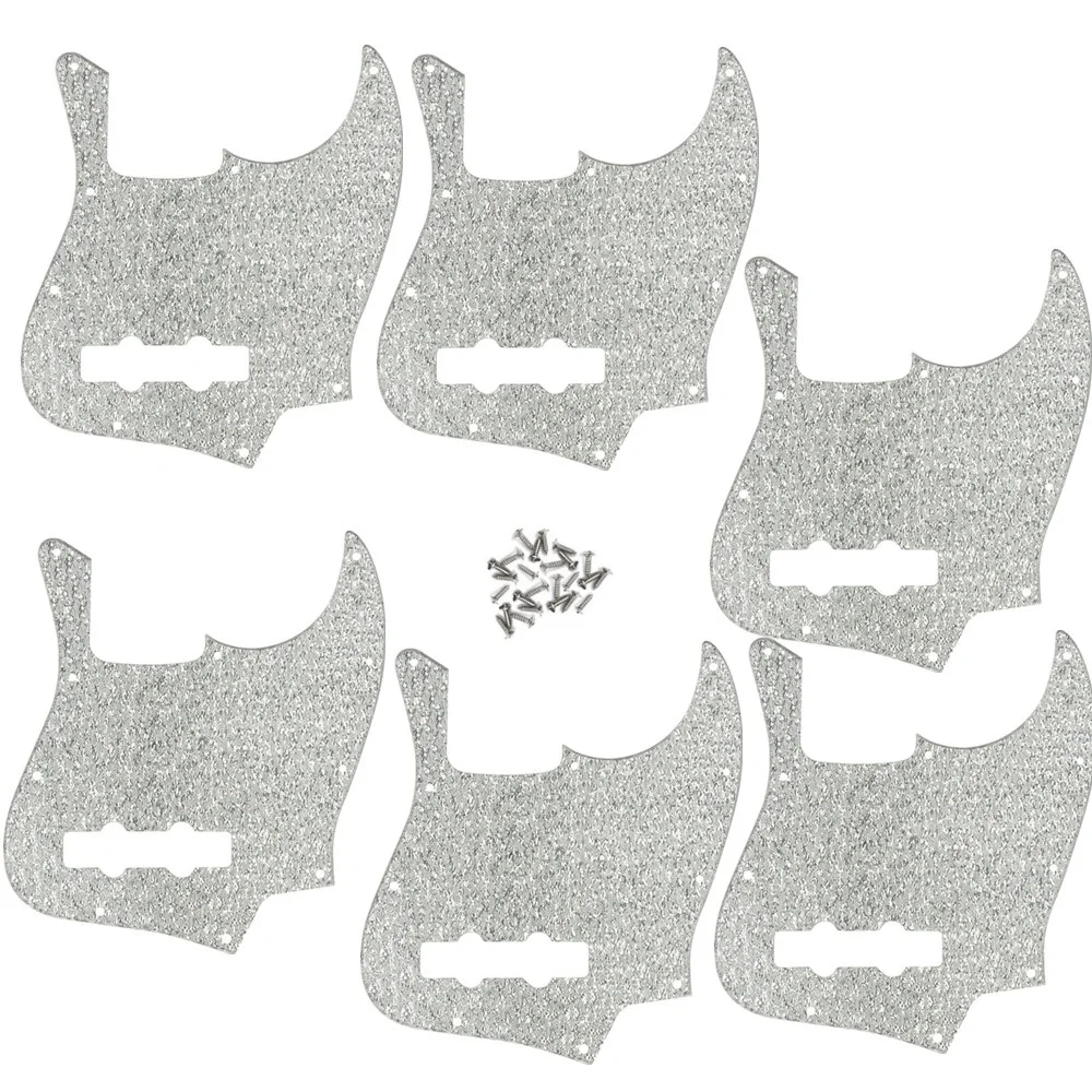 Новинка 10 отверстий JB J Bass Pickguard защита от царапин пластина и винты для 4 струнных