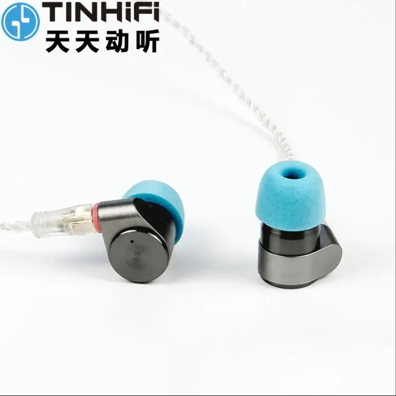 TINHIFI TIN T2 наушники с двойным динамическим приводом HIFI бас DJ металлические 3 5 мм