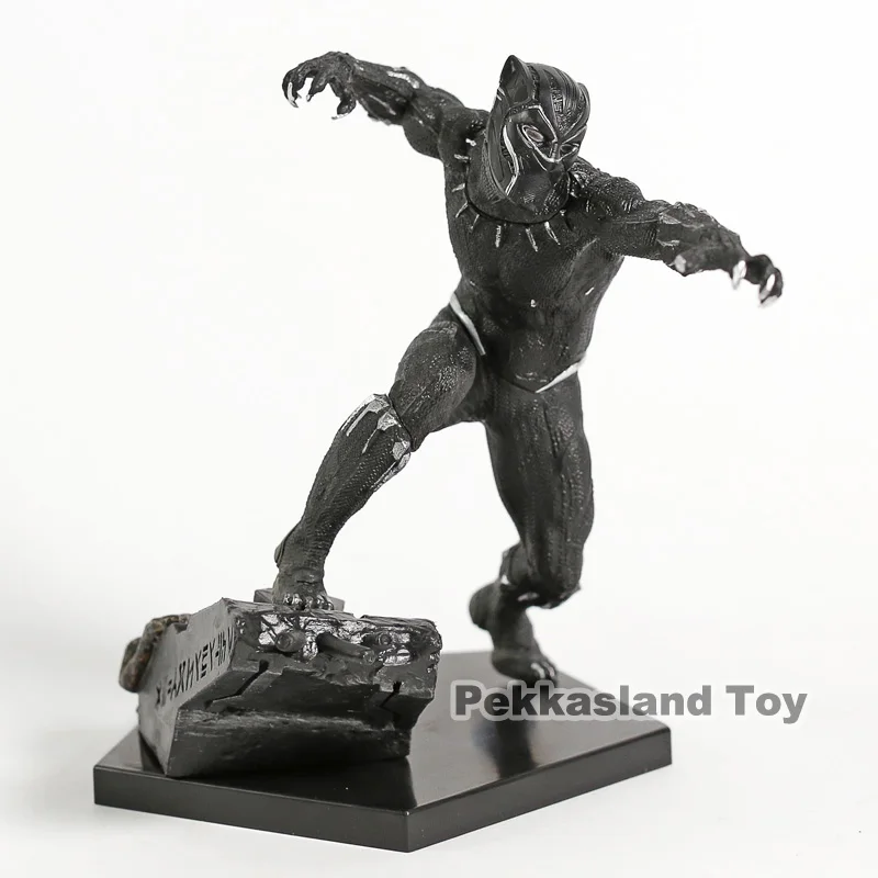 Фигурка в масштабе 1/10 коллекционная игрушка Черная пантера статуэтка из ПВХ |