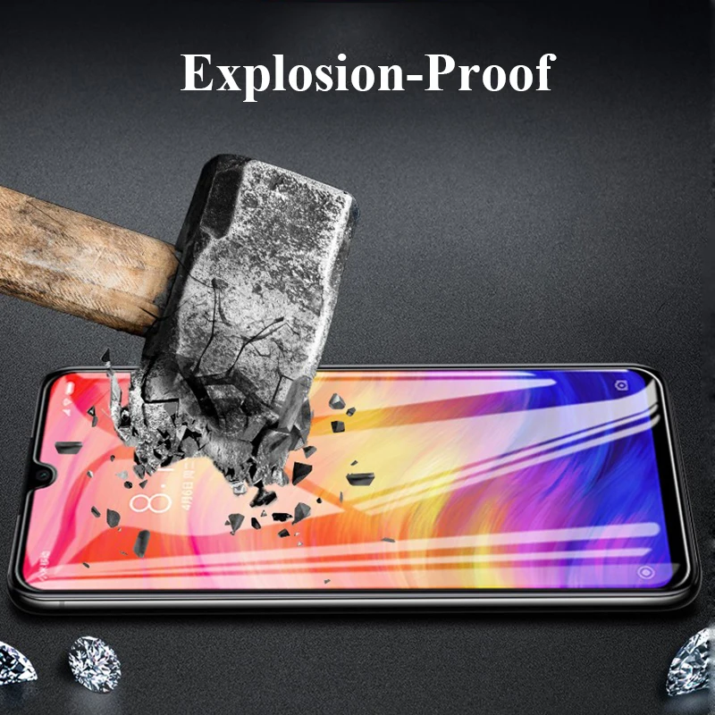 Protective Glass On The For Xiaomi Mi 8 9 Se Explore Screen Protector for xiaomi A2 A1 redmi note 5 4X 6 Lite Pro Tempered | Мобильные