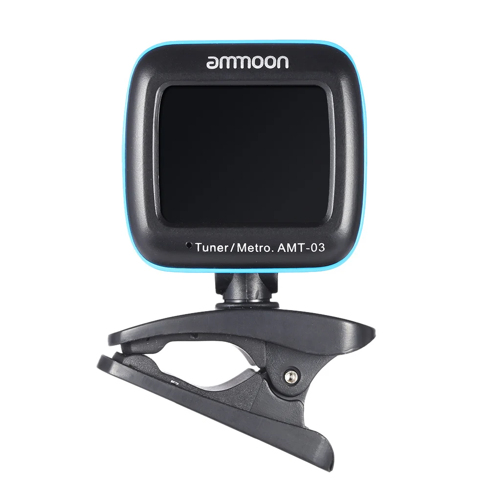 JOYO JMT-03 Портативный гитарный тюнер метроном цифровой тюнер клип микрофон для хроматической гитары бас Гавайские гитары скрипки