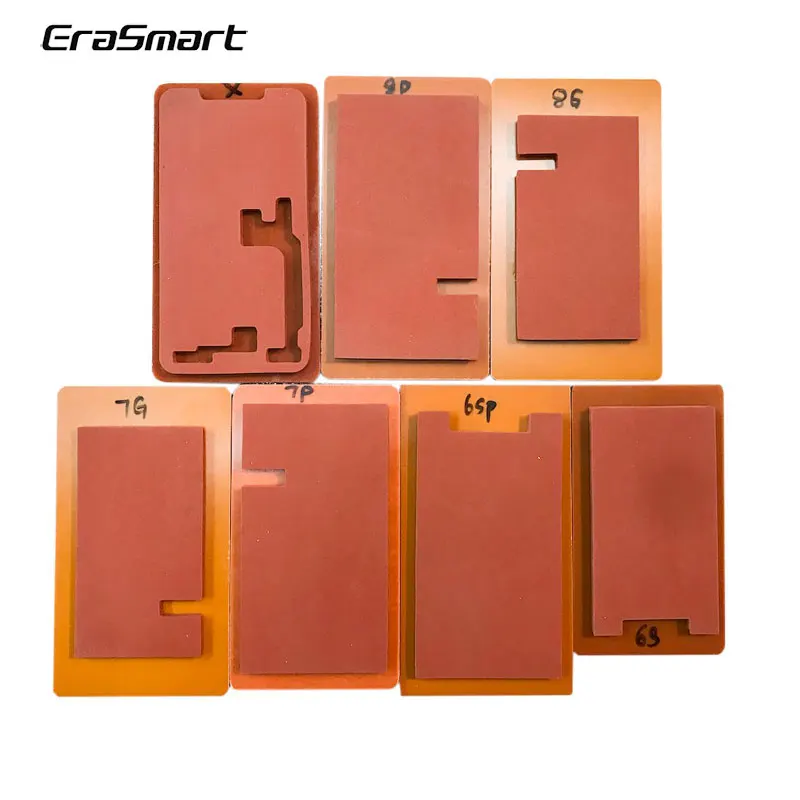 

ЖК-экран EraSmart, Восстановленный, Lmainator Mat Pad для iPhone 6-XS Max, переднее стекло с рамкой, силиконовый коврик