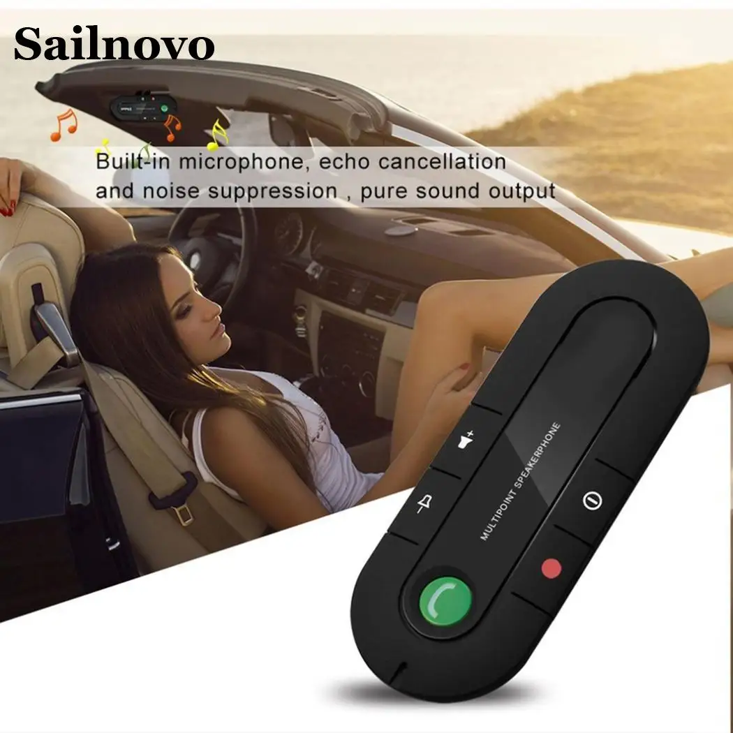 Автомобильный солнцезащитный щиток для автомобиля Bluetooth динамик громкой связи 5