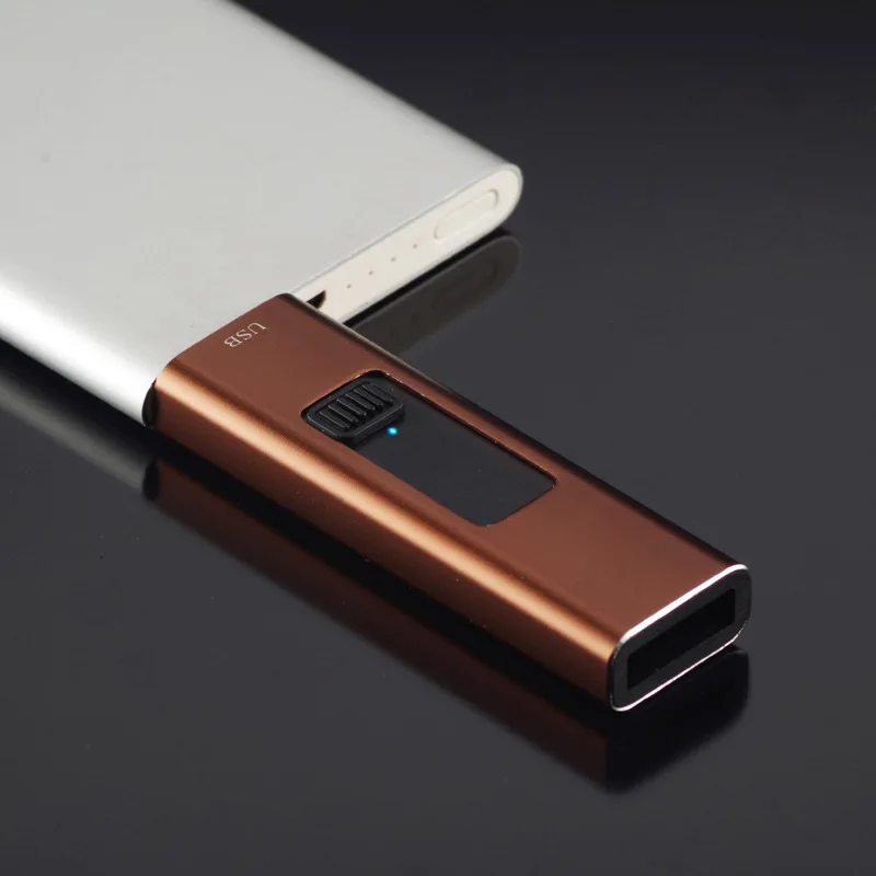 Новая зажигалка с предохранительной блокировкой USB заряжаемая Электронная
