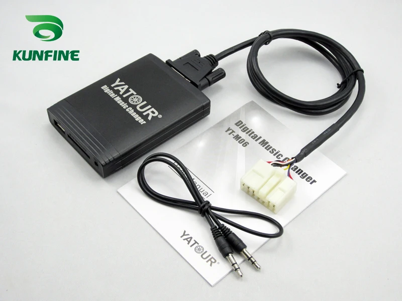 Автомобильный цифровой музыкальный чейнджер USB SD Aux MP3 интерфейс автомобиля