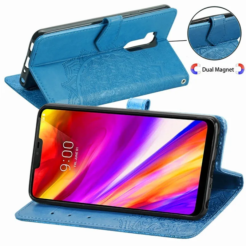 Оригинальный чехол для LG G7 Thinq One роскошный кожаный бумажник телефона K8 K10 K30 Q7 2018