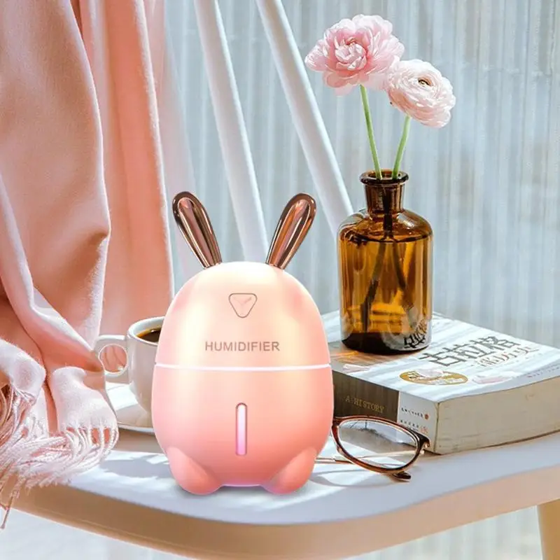 Мини USB увлажнитель воздуха 7 цветов Ночник Ультразвуковой Арома эфирные масла