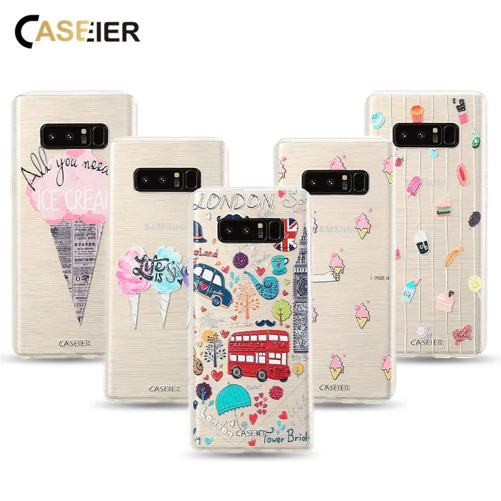 CASEIER изысканный чехол для телефона Samsung Galaxy S6 S8 Plus S7 Edge Ультратонкий из мягкого ТПУ